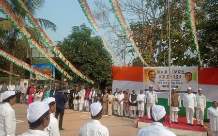 ପିସିସି ପକ୍ଷରୁ ୧୪୦ତମ କଂଗ୍ରେସ ପ୍ରତିଷ୍ଠା ଦିବସ ପାଳିତ