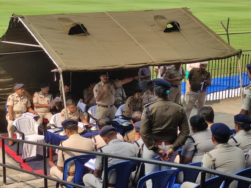 ବାରବାଟୀ ମ୍ୟାଚ୍ ପାଇଁ କମିଶନରେଟ ପୁଲିସର ପ୍ରସ୍ତୁତି ବୈଠକ