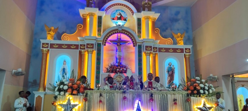 ମଧ୍ୟରାତ୍ରିରେ ଜନ୍ମ ନେଲେ ପ୍ରଭୁ ଯୀଶୁଖ୍ରୀଷ୍ଟ