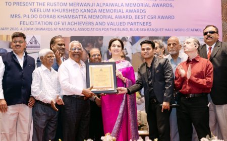 ଦୃଷ୍ଟିବାଧିତ ସମୁଦାୟ ପାଇଁ ନୀତା ଅମ୍ବାନୀଙ୍କ ବଡ଼ ଘୋଷଣା, ରିଲାଏନ୍ସ ଫାଉଣ୍ଡେସନ୍ ୫ କୋଟି ଟଙ୍କା ସହାୟତା ପ୍ରଦାନ କରିବ