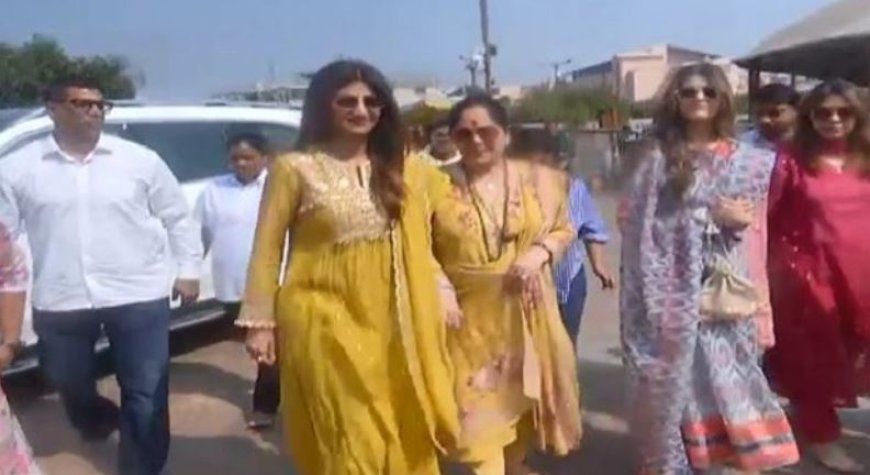 ପୁରୀରେ ବଲିଉଡ୍ ଅଭିନେତ୍ରୀ ଶିଳ୍ପା ସେଟ୍ଟୀ, ମହାପ୍ରଭୁଙ୍କୁ ଦର୍ଶନ କଲେ