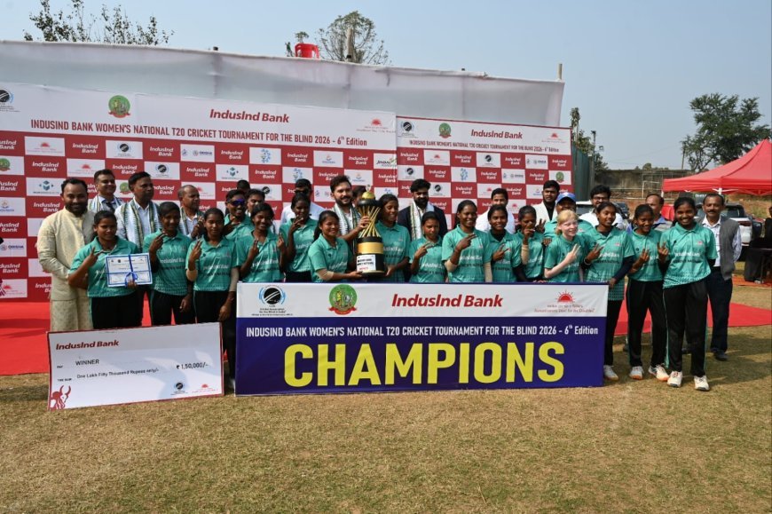 ମହିଳା ଦୃଷ୍ଟିବାଧିତ ବିଜେତା ଦଳକୁ ଶୁଭେଚ୍ଛା ଜଣାଇଲେ ଡଃ ତିରୁପତି ପାଣିଗ୍ରାହୀ