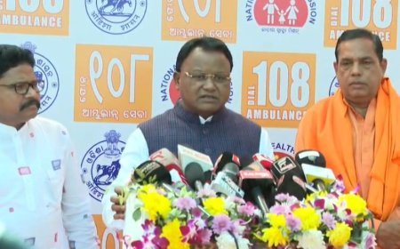 ୨୫୦ନୂଆ ଆମ୍ବୁଲାନ୍ସର ଶୁଭାରମ୍ଭ ; ବିମାନ ଯୋଜନାରେ ଏୟାରଷ୍ଟ୍ରିପରେ ମଧ୍ୟ ଆମ୍ବୁଲାନ୍‌ସ ବ୍ୟବସ୍ଥା କରାଯିବ : ମୁଖ୍ୟମନ୍ତ୍ରୀ