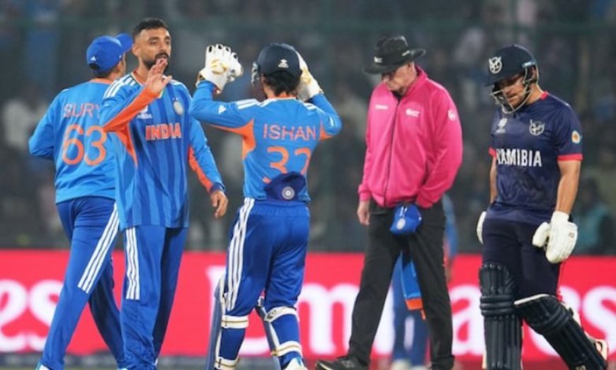 ଟି-୨୦ ବିଶ୍ୱକପ୍ ; ନାମବିୟାକୁ ହରାଇଲା ଭାରତ