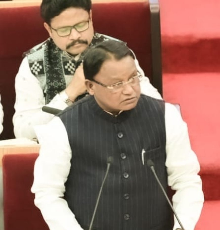 ରାଜ୍ୟ ବଜେଟ୍ ୨୦୨୬-୨୭ : ୩ଲକ୍ଷ ୧୦ ହଜାର କୋଟିର ବଜେଟ୍ ଉପସ୍ଥାପନା କଲେ ମୁଖ୍ୟମନ୍ତ୍ରୀ