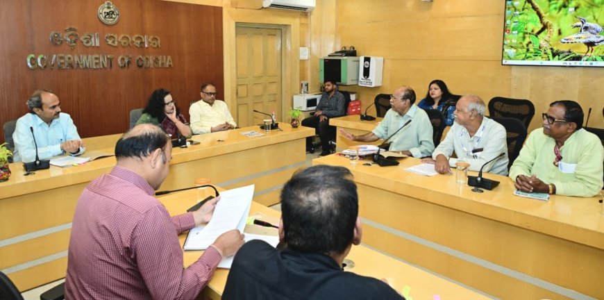 ମୁଖ୍ୟ ଶାସନ ସଚିବଙ୍କ ସହ ସାମ୍ବାଦିକ ସଂଘର କର୍ମକର୍ତ୍ତାମାନଙ୍କ ଆଲୋଚନା