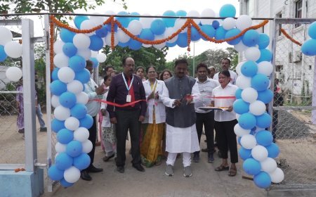 ହାଇ-ଟେକ୍ ମେଡ଼ିକାଲ କଲେଜରେ ୧୩ କେ.ଏଲ୍. ବିଶିଷ୍ଟ ତରଳ ଅମ୍ଳଜାନ ପ୍ଲାଣ୍ଟର ଶୁଭାରମ୍ଭ