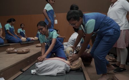 ହାଇଟେକ୍ ମେଡ଼ିକାଲ୍ କଲେଜ ଓ ହସ୍‌ପିଟାଲରେ ‘ବେସିକ୍ ଲାଇଫ୍ ସପୋର୍ଟ' ତାଲିମ୍ କାର୍ଯ୍ୟକ୍ରମ ଆୟୋଜିତ