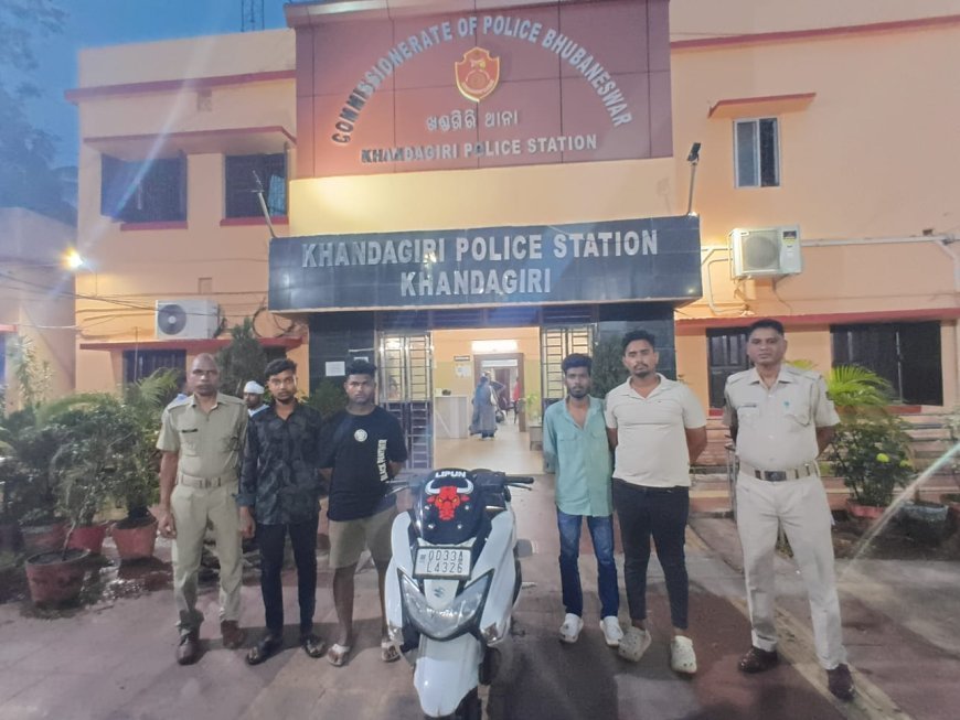 ଯୁବକଙ୍କୁ ଅଶ୍ଳୀଳ ଭାଷାରେ ଗାଳିଗୁଲଜ କରି ଆକ୍ରମଣ ଅଭିଯୋଗ, ୪ଦୁର୍ବୃତ୍ତ ଗିରଫ